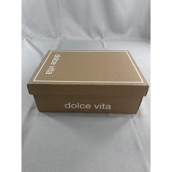 Dolce Vita Jadah Shoes Womens Size 8 Ivory Nubuck Chain Platform Loafers Slip On - Picture 10 of 11